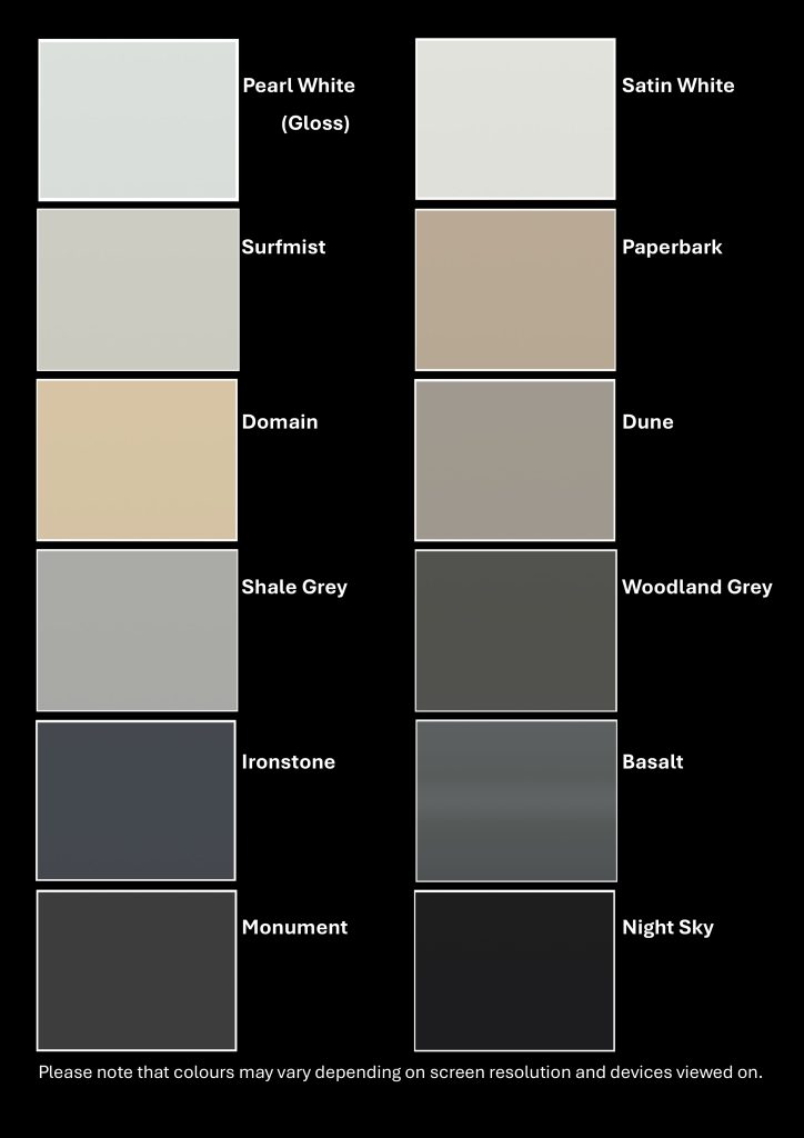 Powder-Coat-Colours